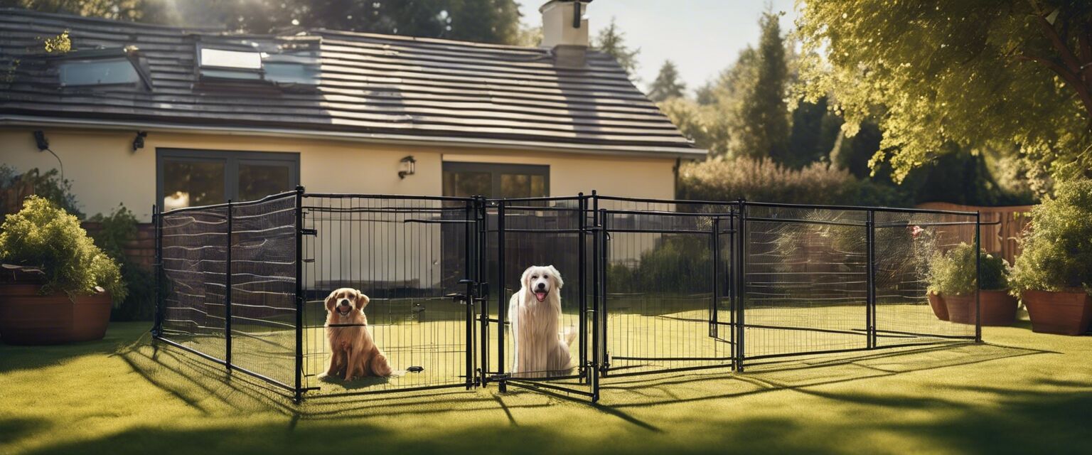 Dog Exercise Pen Accessories